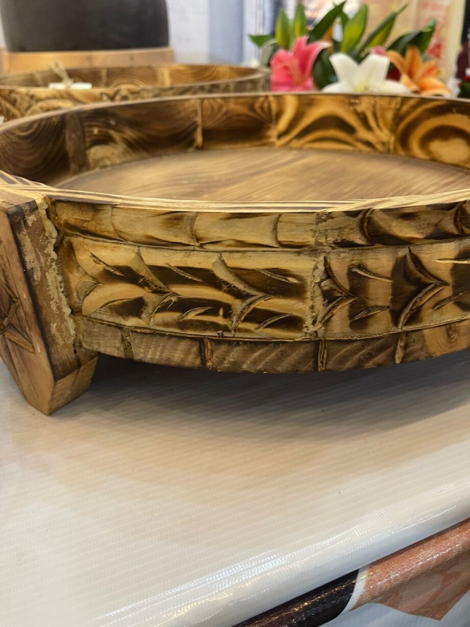 Wooden Carved Trays